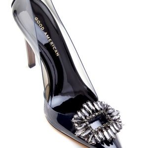 Good American Cinder-F*cking-Rella Pumps size 9 1/2